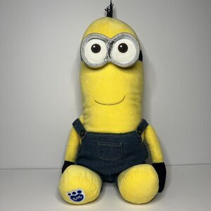 18" Minions Kevin Build a Bear Plush BAB Despicable Me Movie Stuffed Toy Jean Ov